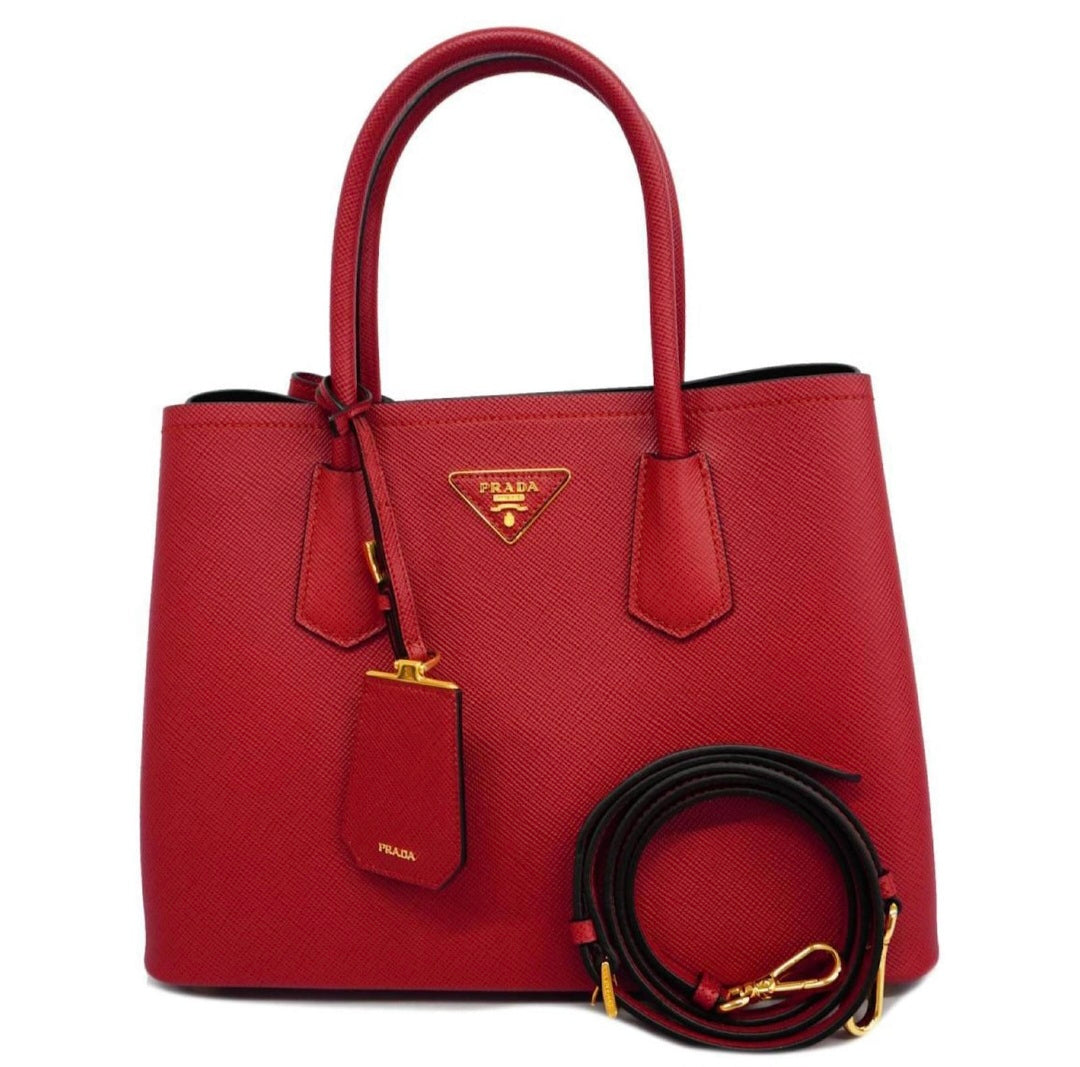 BORSA PRADA RED SAFFIANO IN PELLE