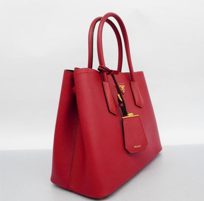 BORSA PRADA RED SAFFIANO IN PELLE