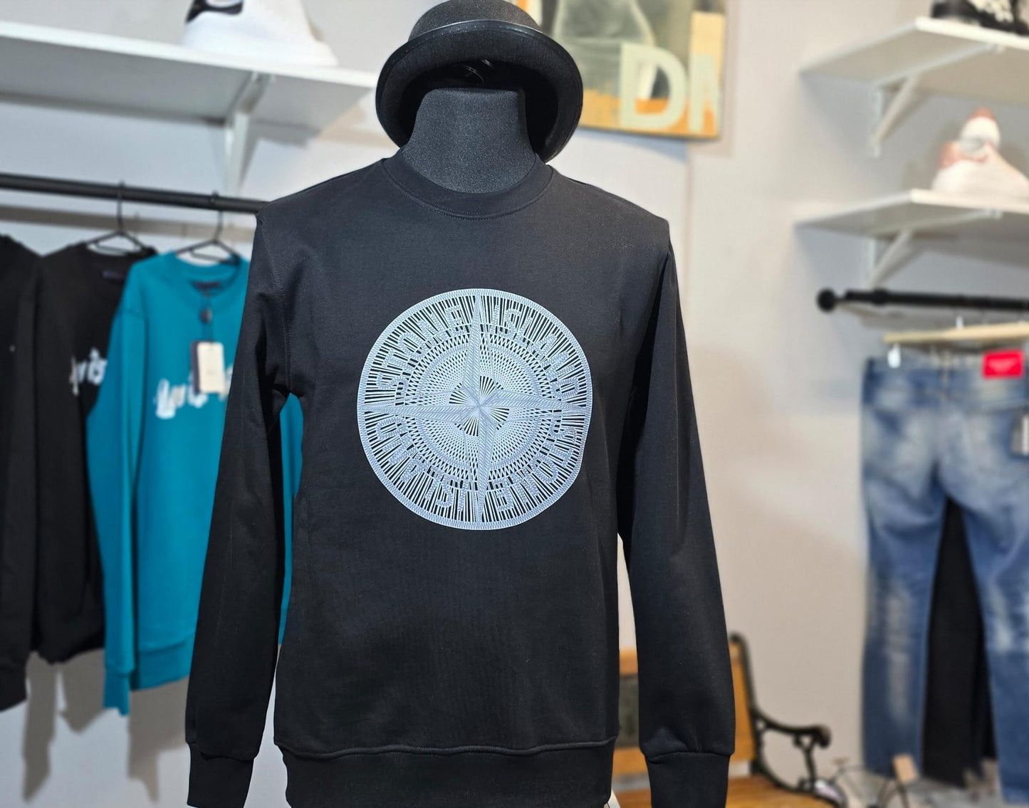 FELPA GIROCOLLO STONE ISLAND